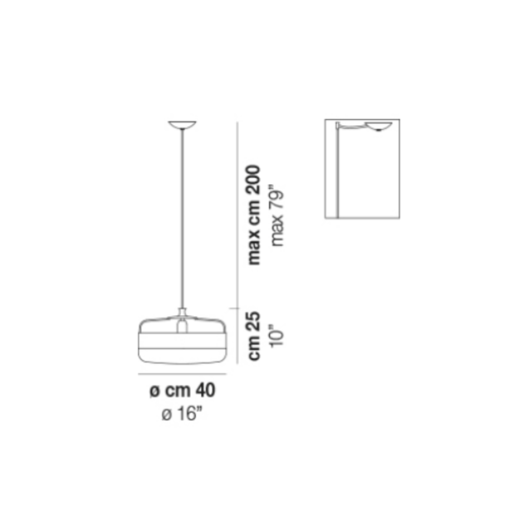 Vistosi - Futura SP G Hanglamp