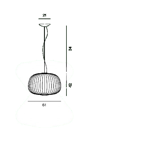 Foscarini - Spokes 3 MyLight hanglamp - KOOT