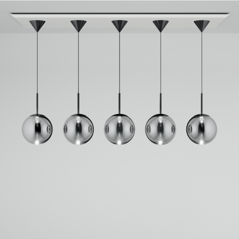 Tom Dixon - Globe Systeem Lineair Mini Hanglamp