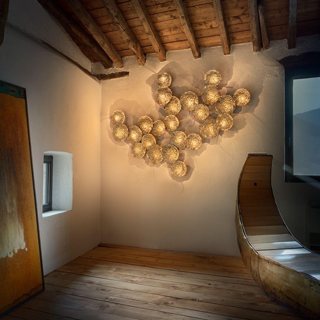 Catellani and Smith - Gold Moon Plafondlamop/Wandlamp