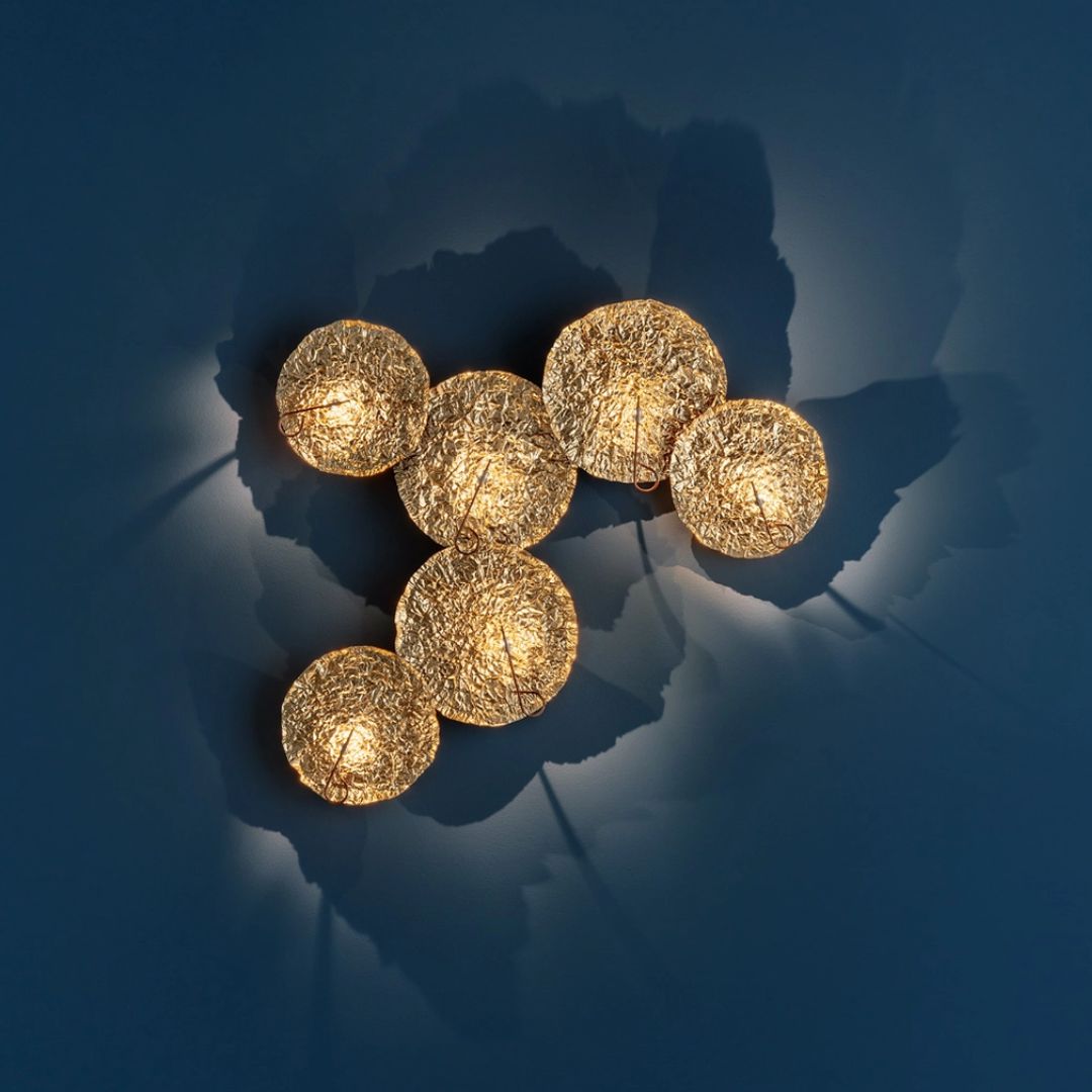 Catellani and Smith - Gold Moon Plafondlamop/Wandlamp