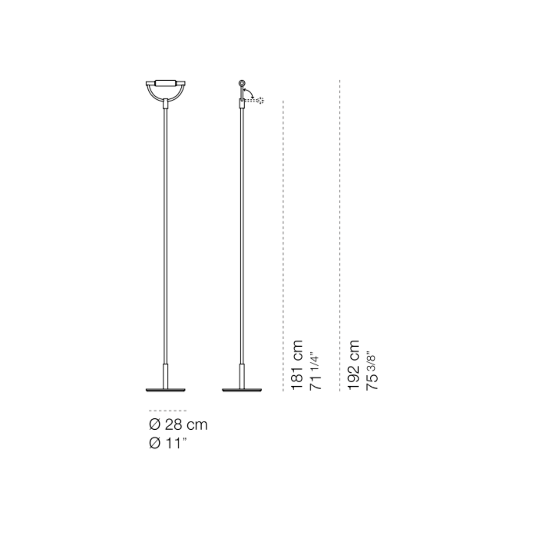 Cini & Nils - Gradi terra retinato vloerlamp