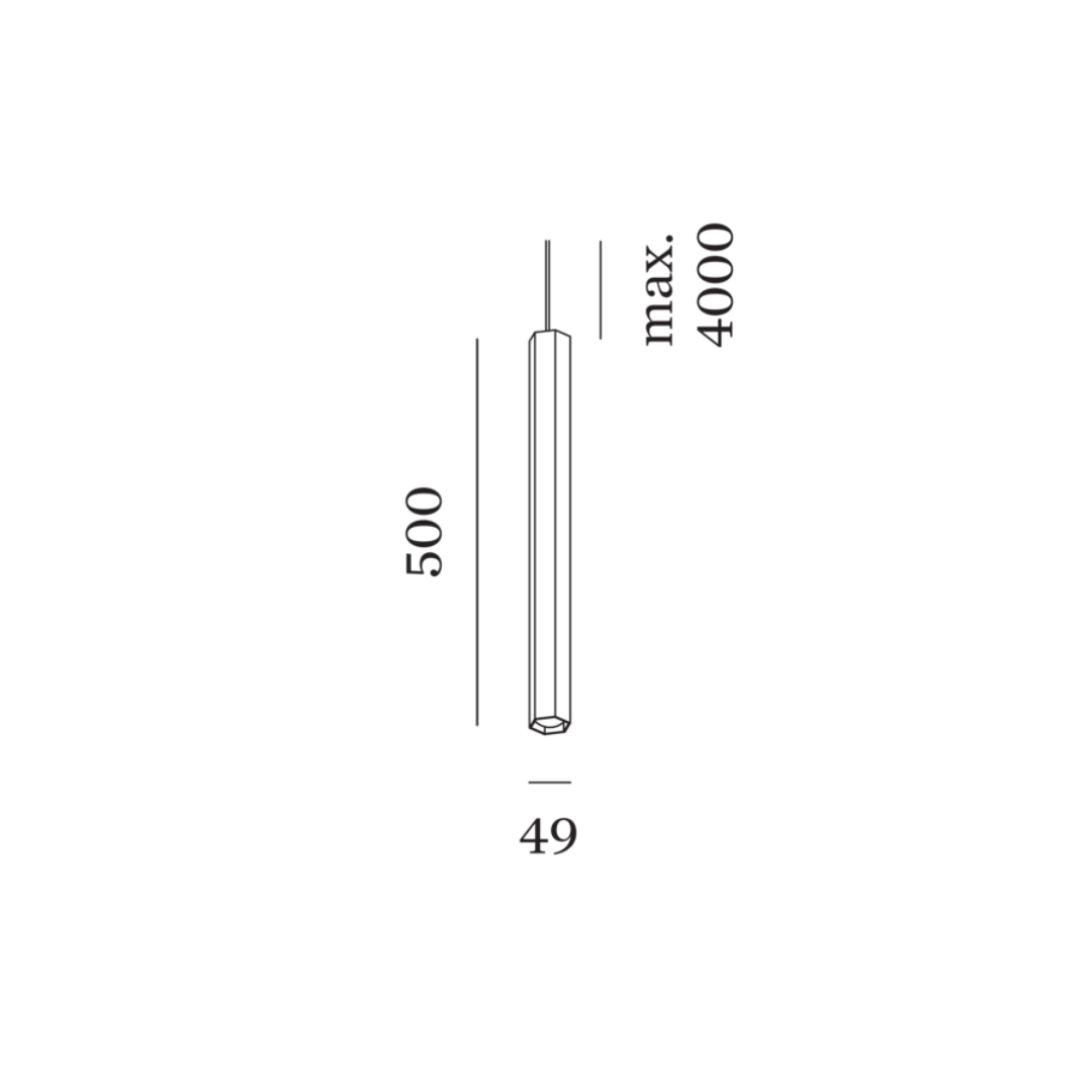 Wever & Ducre - Hexo Mini 5.0 LED Hanglamp