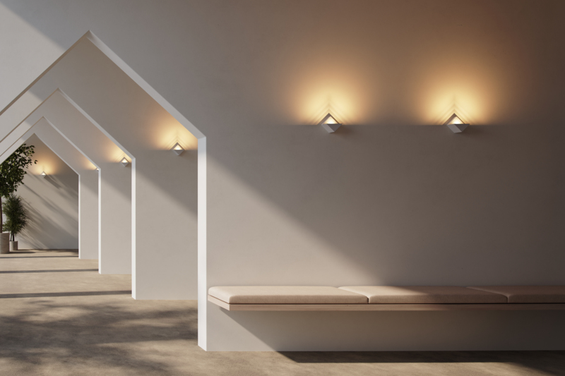 Modular - Impulse Vierkant Wandlamp 1x - KOOT