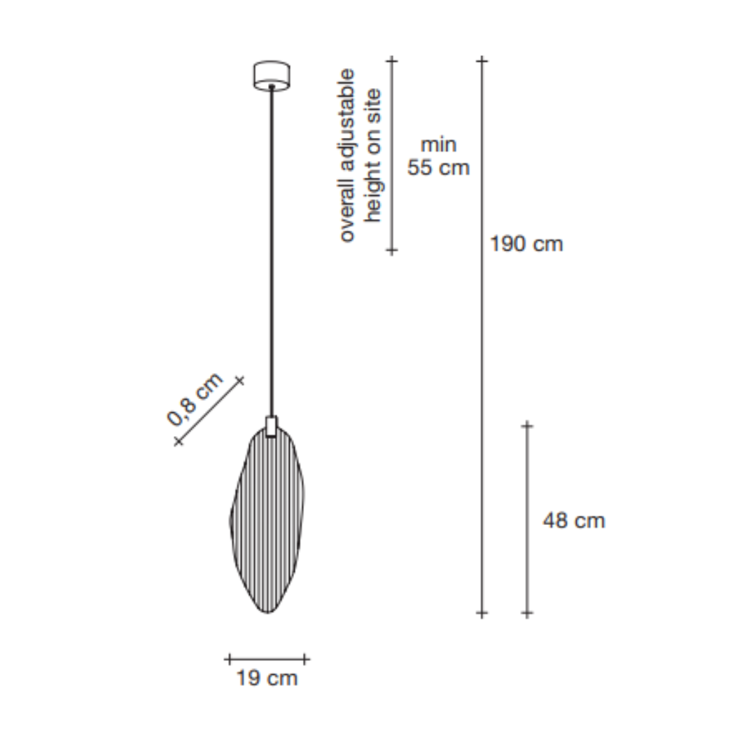 Terzani - Harpe Medium Hanglamp