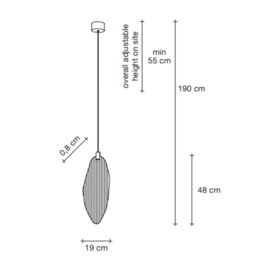 Terzani - Harpe Medium Hanglamp
