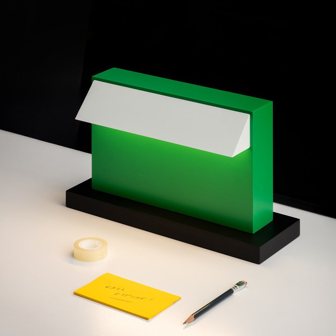 Artemide - Hera Zwart/Groen Tafellamp