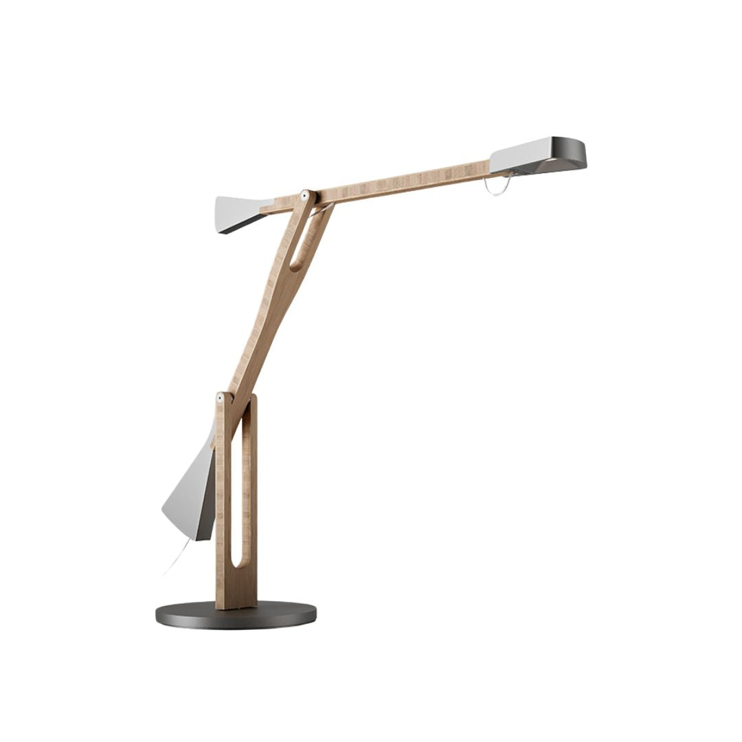 Artemide - Internode Wood/Grijs Tafellamp