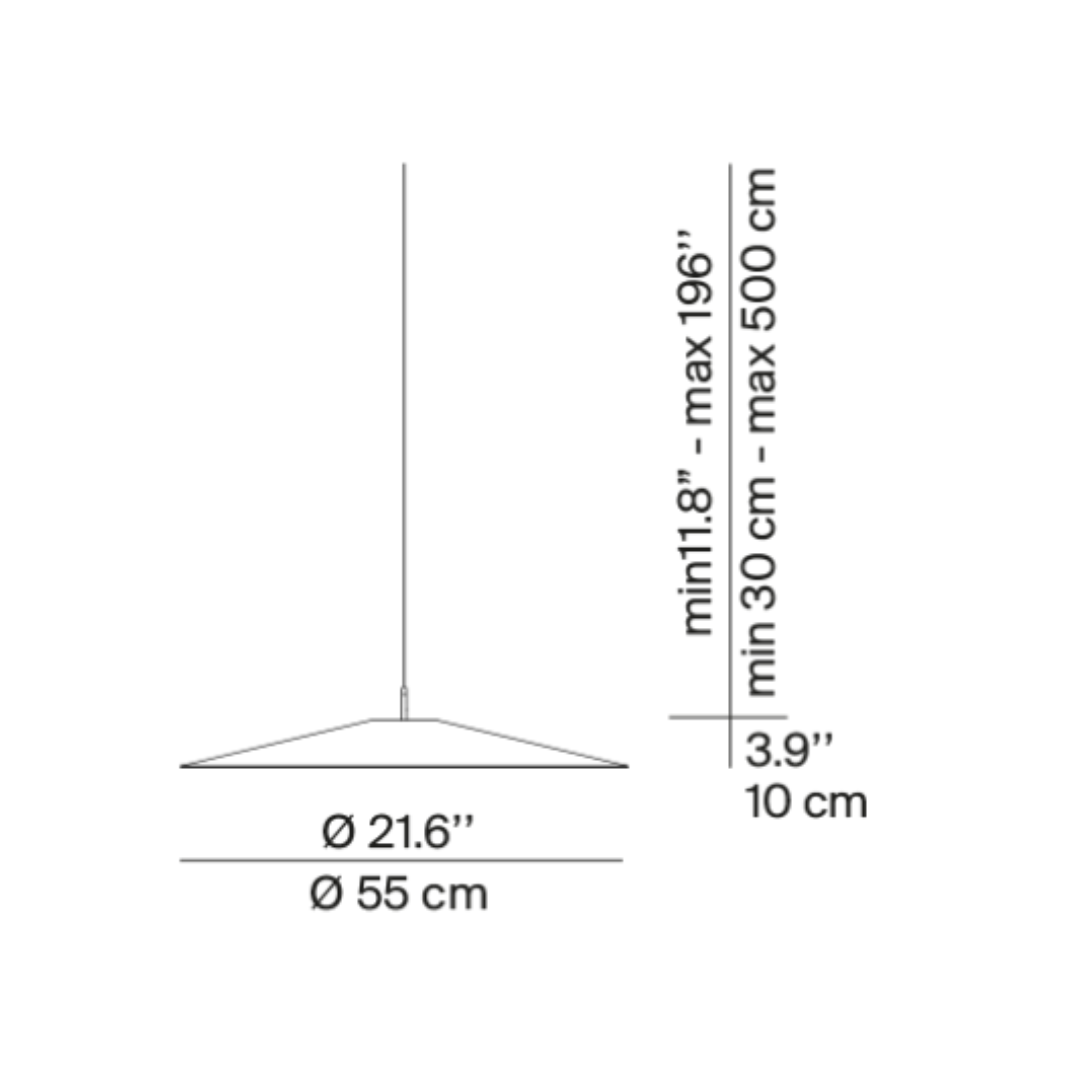 Luceplan - Koinè Ø 55 Hanglamp