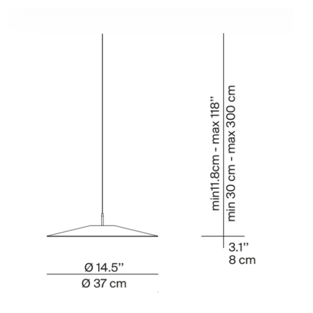 Luceplan - Koinè Ø 37 Hanglamp