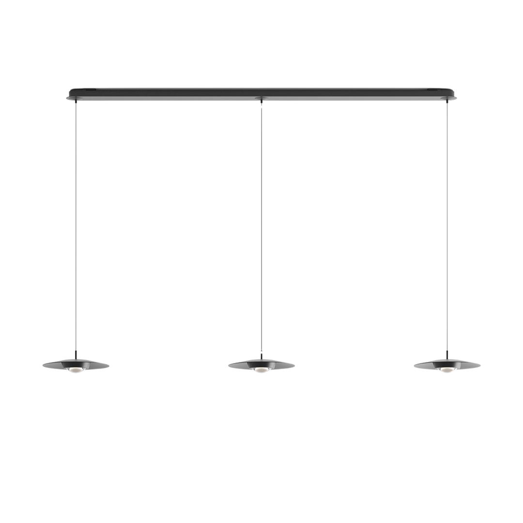 Luceplan - Koine Cluster A - 3 Optics Hanglamp