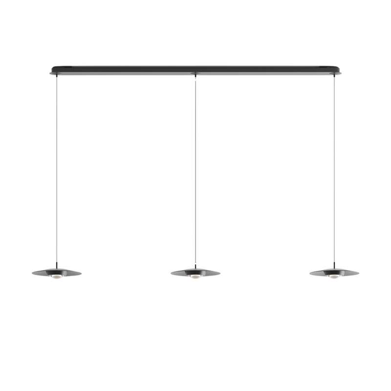 Luceplan - Koine Cluster A - 3 Optics Hanglamp