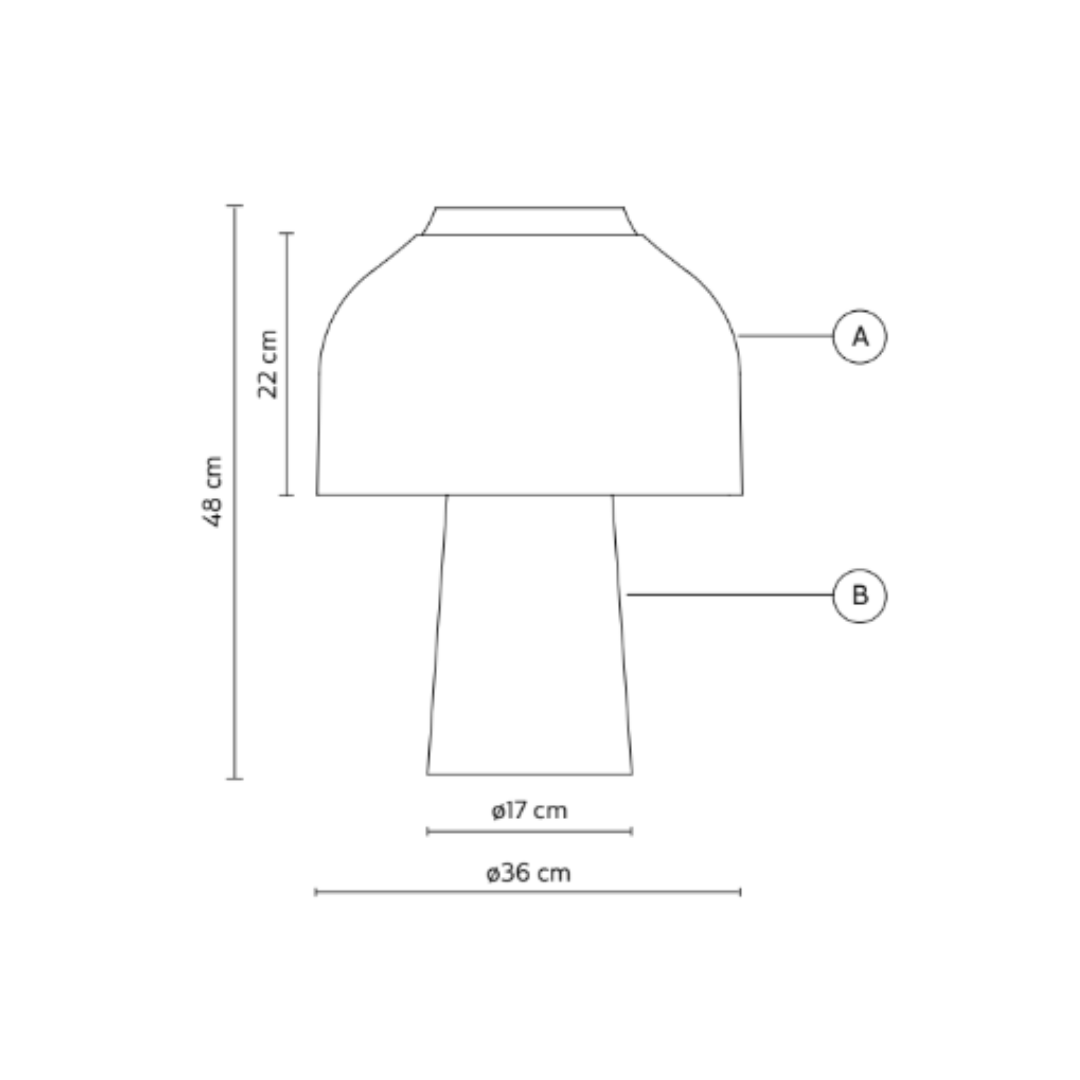 Karman - Lilly Tafellamp