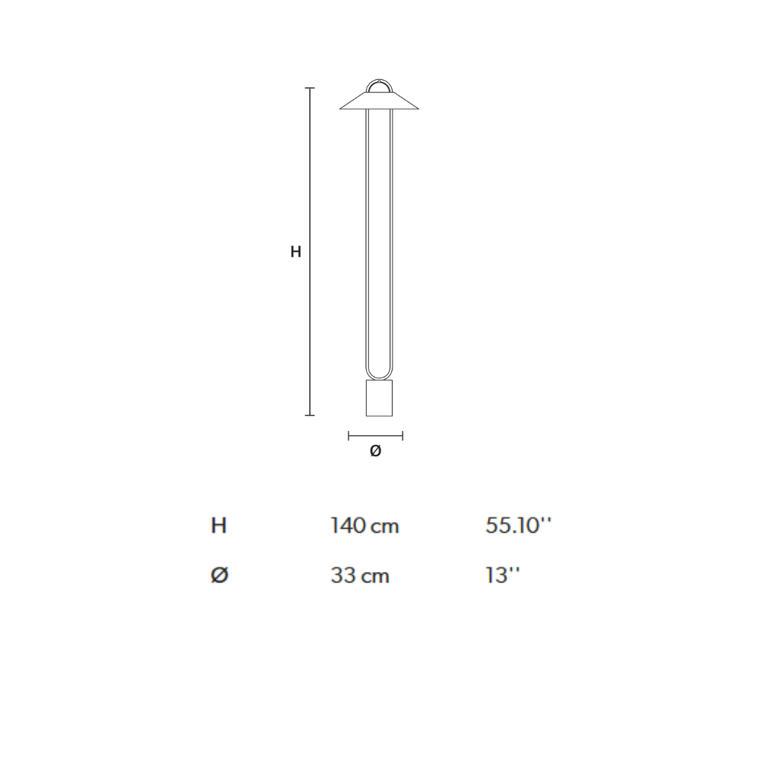 Masiero - Luppiter STL 1 33 Vloerlamp