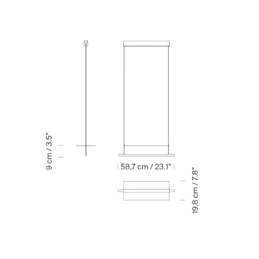 Santa Cole - Lámina Dorada 45 Hanglamp