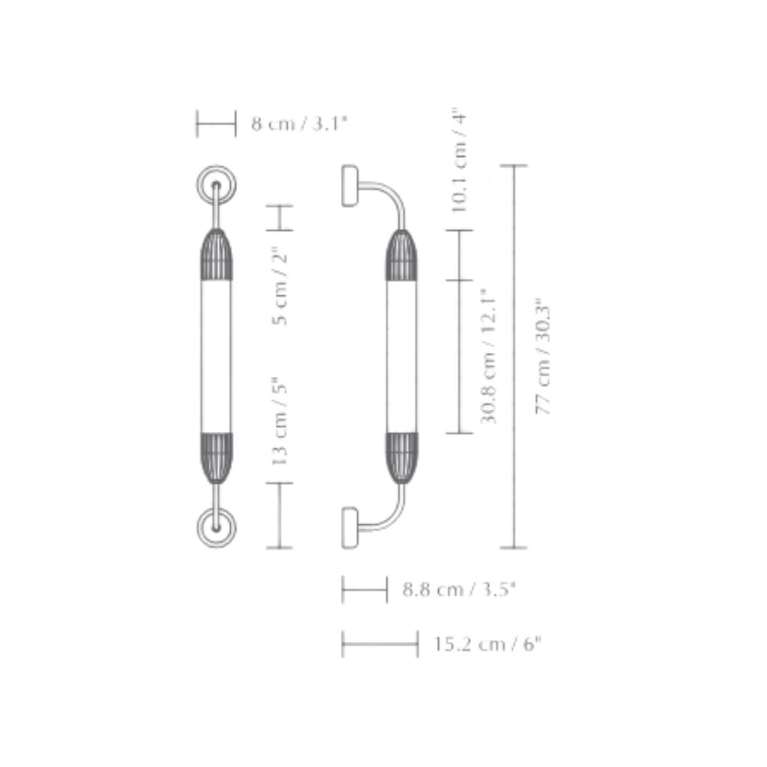 Umage - Lemon Squeeze Enkel Kort Wandlamp