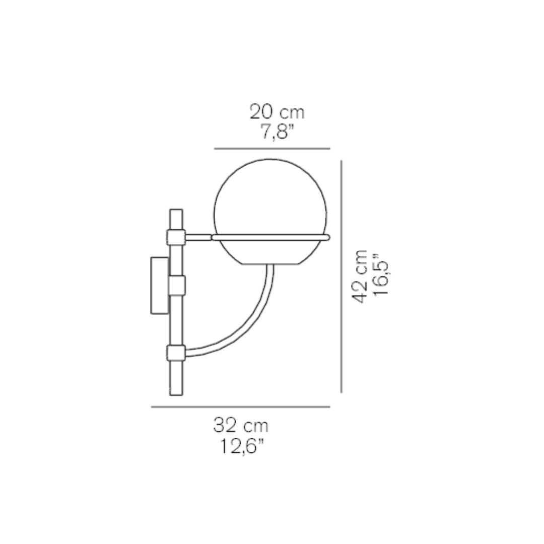 Oluce - Lyndon 161 Wandlamp