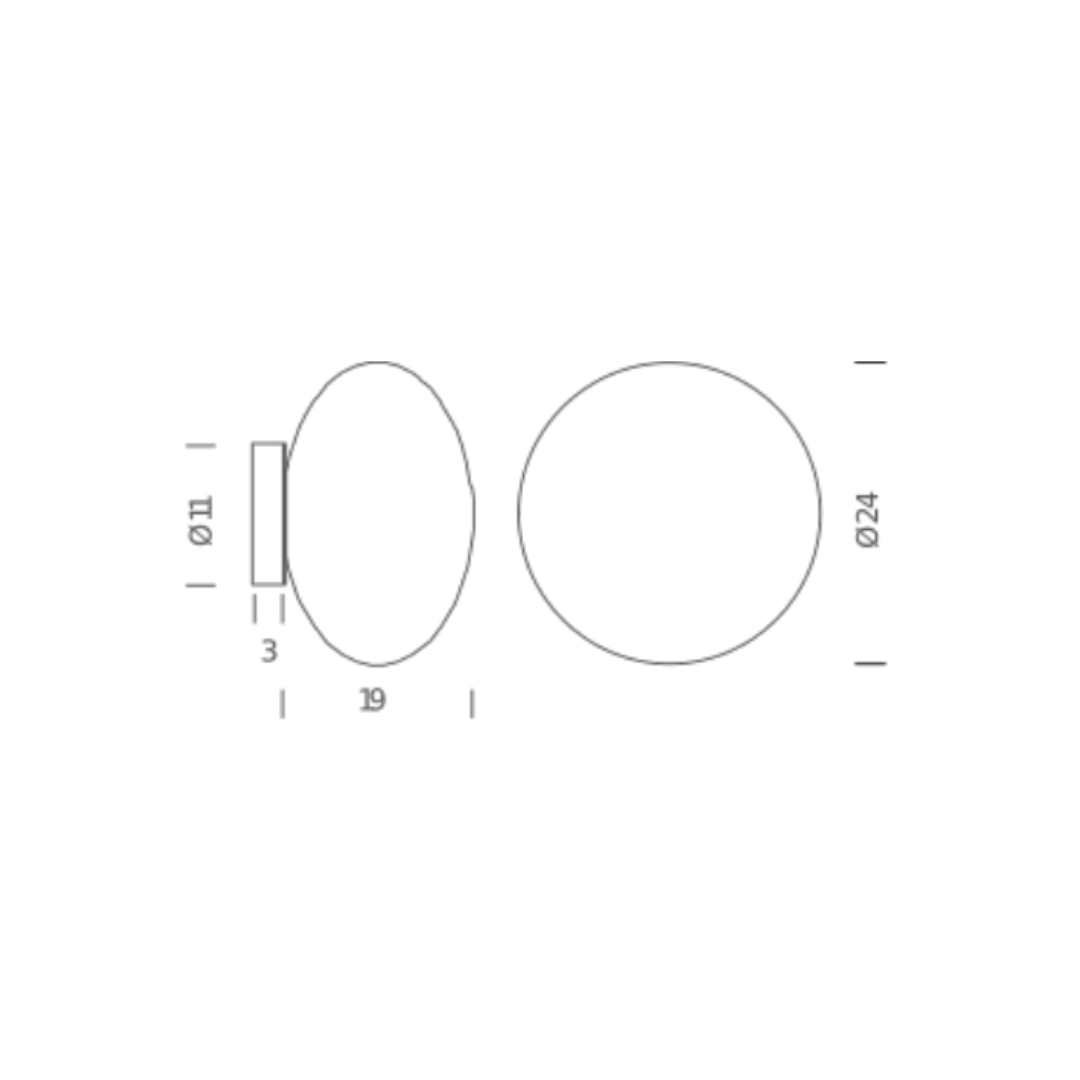 Nemo - Maga Wandlamp/Plafondlamp