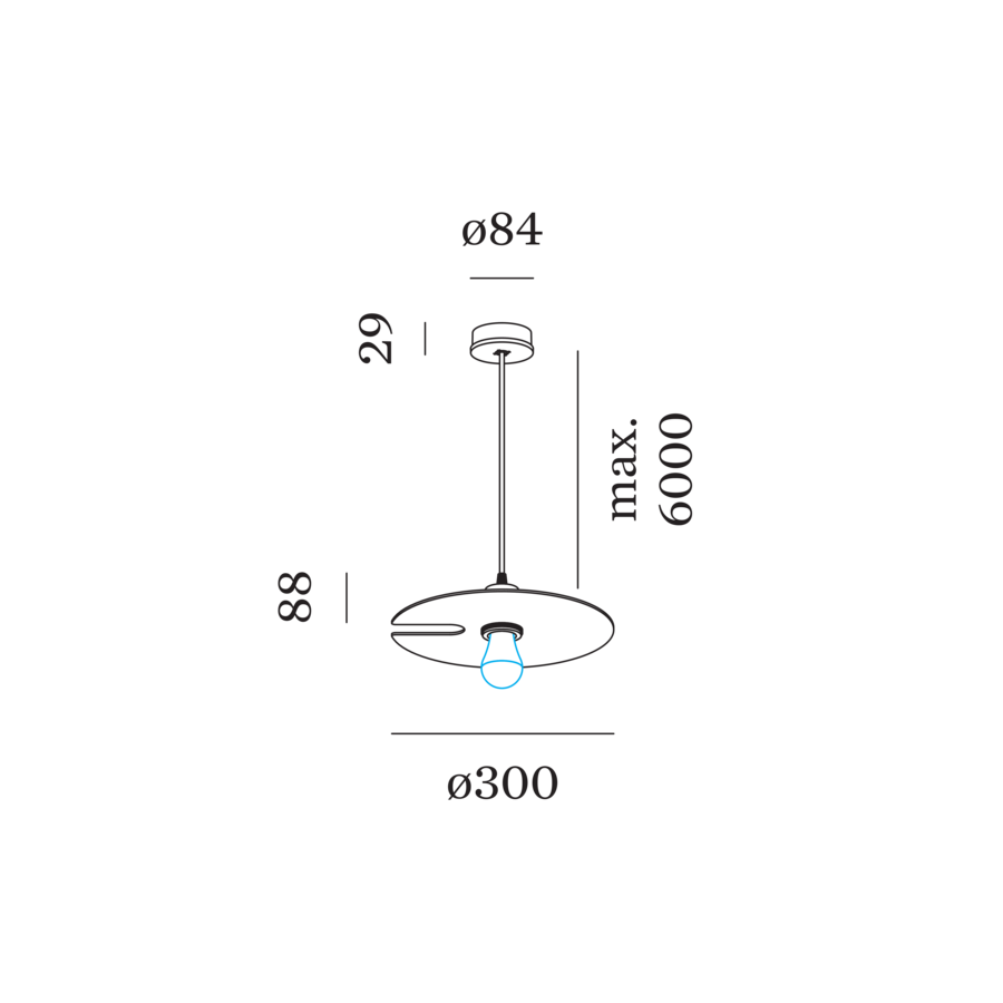 Wever & Ducre - Mirro 1.0 E27 Hanglamp - KOOT
