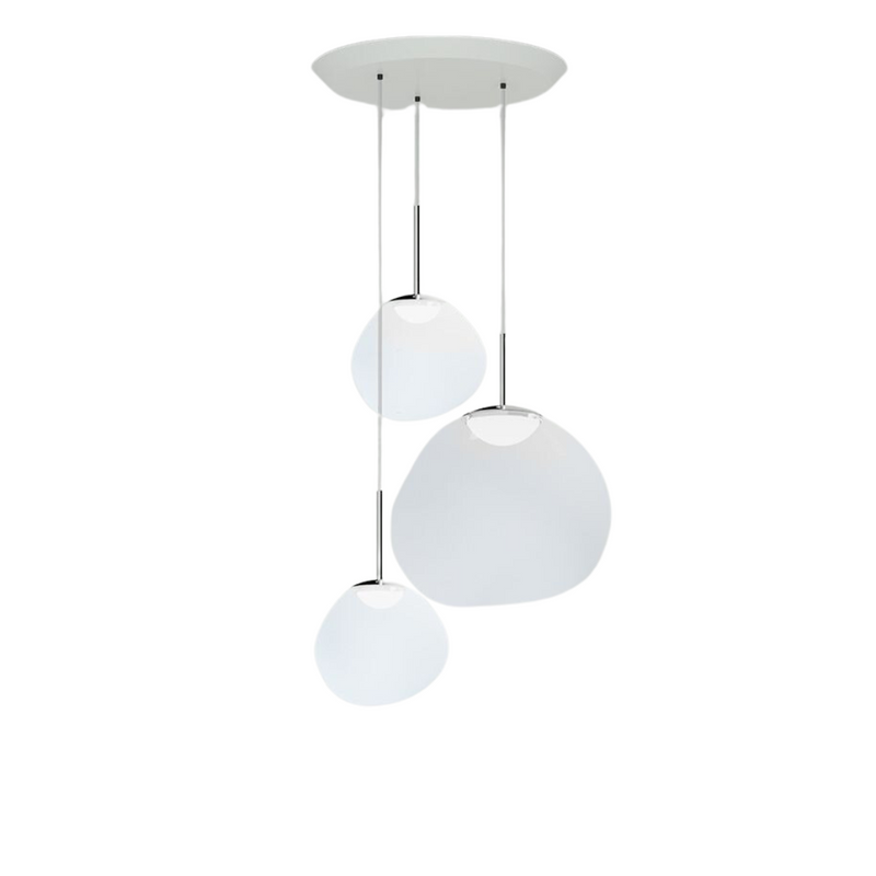 Tom Dixon - Melt Systeem Trio Rond LED Hanglamp