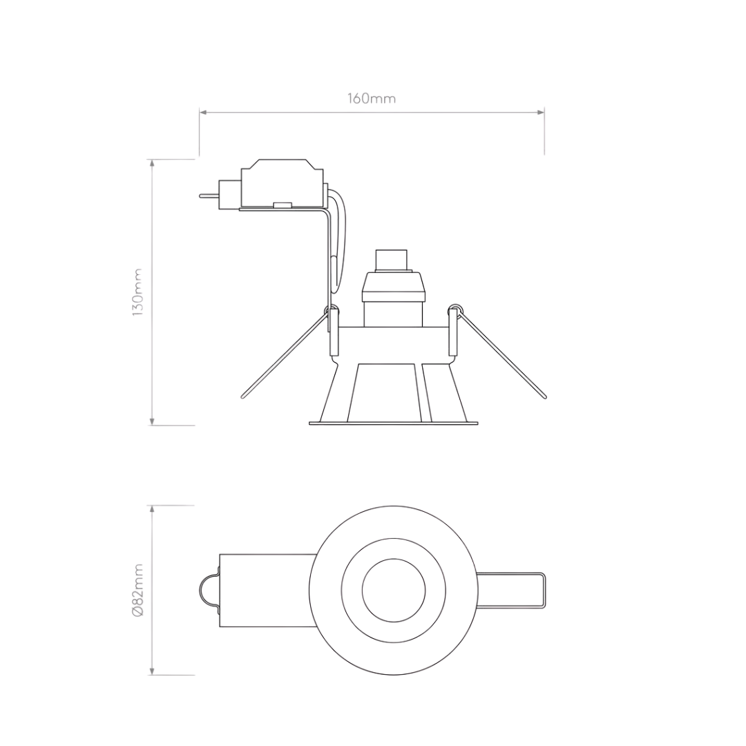 Astro - Minima Rond Fixed Spot