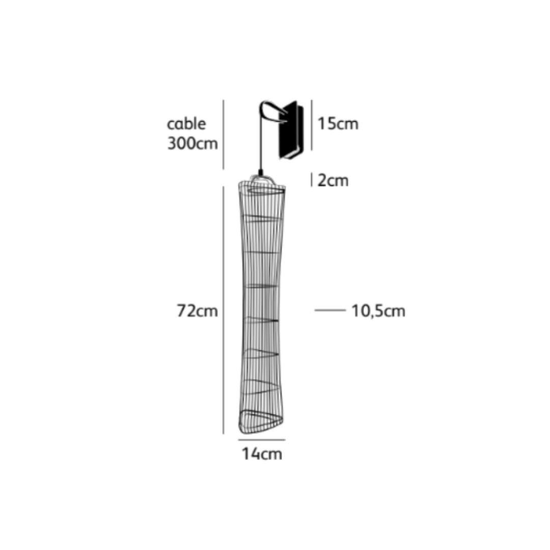 Jacco Maris - Needles and Pins Type 7 Wandlamp