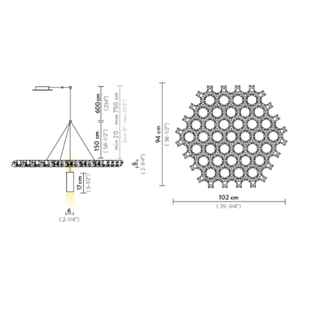 Slamp - Nuvem Hanglamp