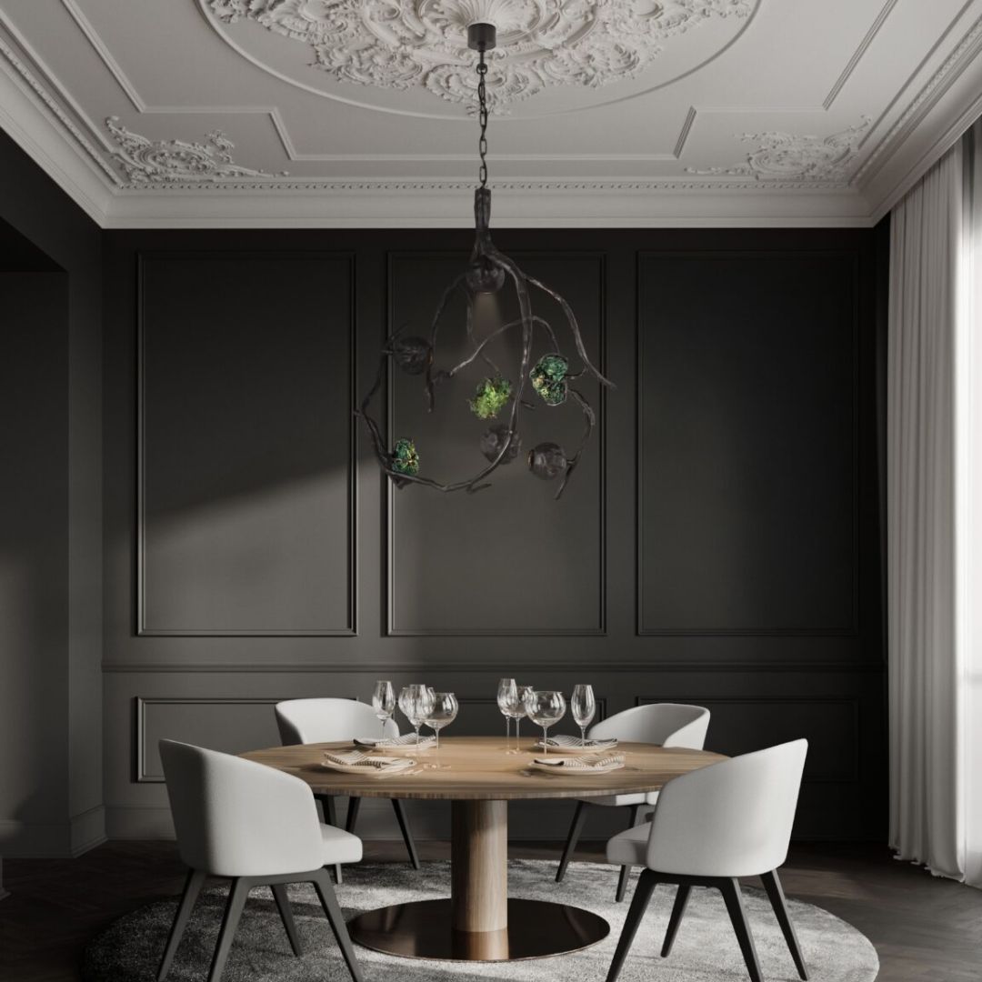 Brand van egmond - Orpheus Kroonluchter Rond Hanglamp