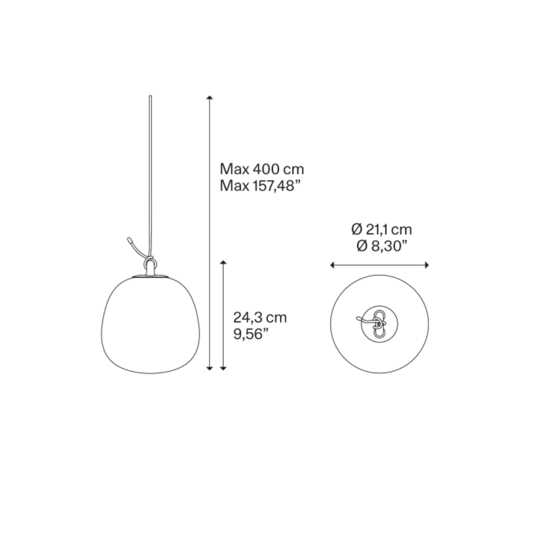 Lodes - Oblo Klein 2700k Hanglamp