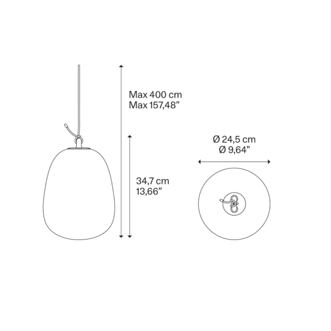 Lodes - Oblo Groot 2700k Hanglamp