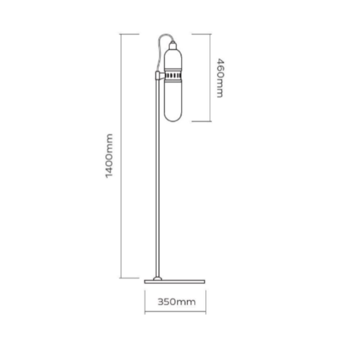 Bert Frank - Occulo Vloerlamp