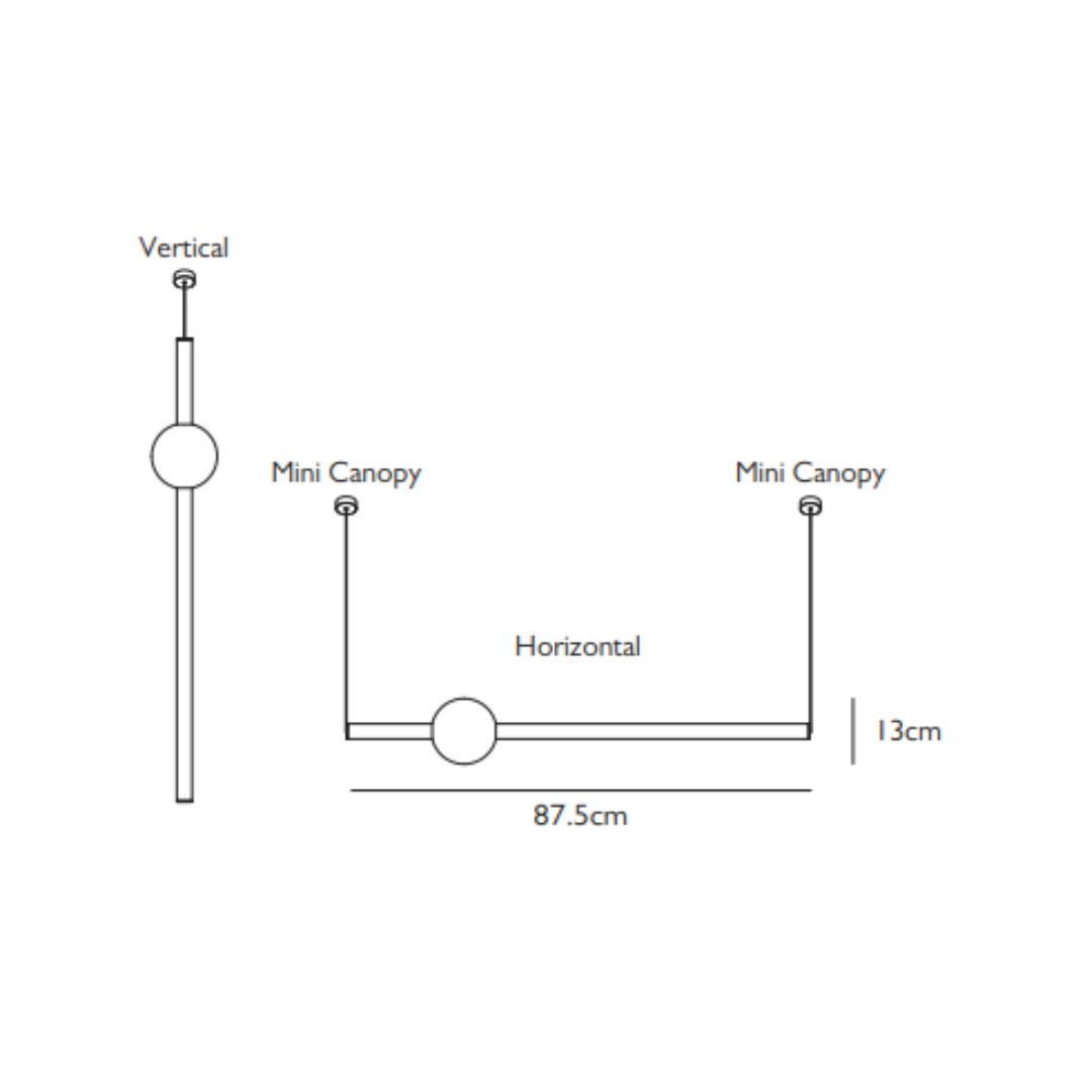 Lee Broom - Orion Tube Light Hanglamp