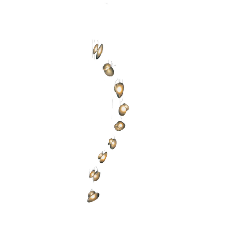 A-N-D - Pebble Kroonluchter 9 Helix Hanglamp
