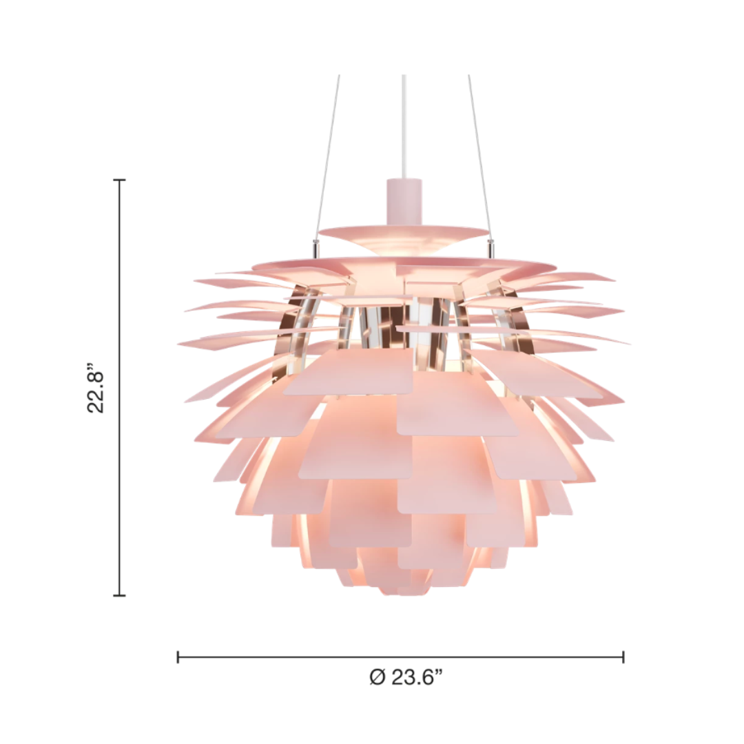 Louis Poulsen - PH Artichoke Lichtroze Hanglamp