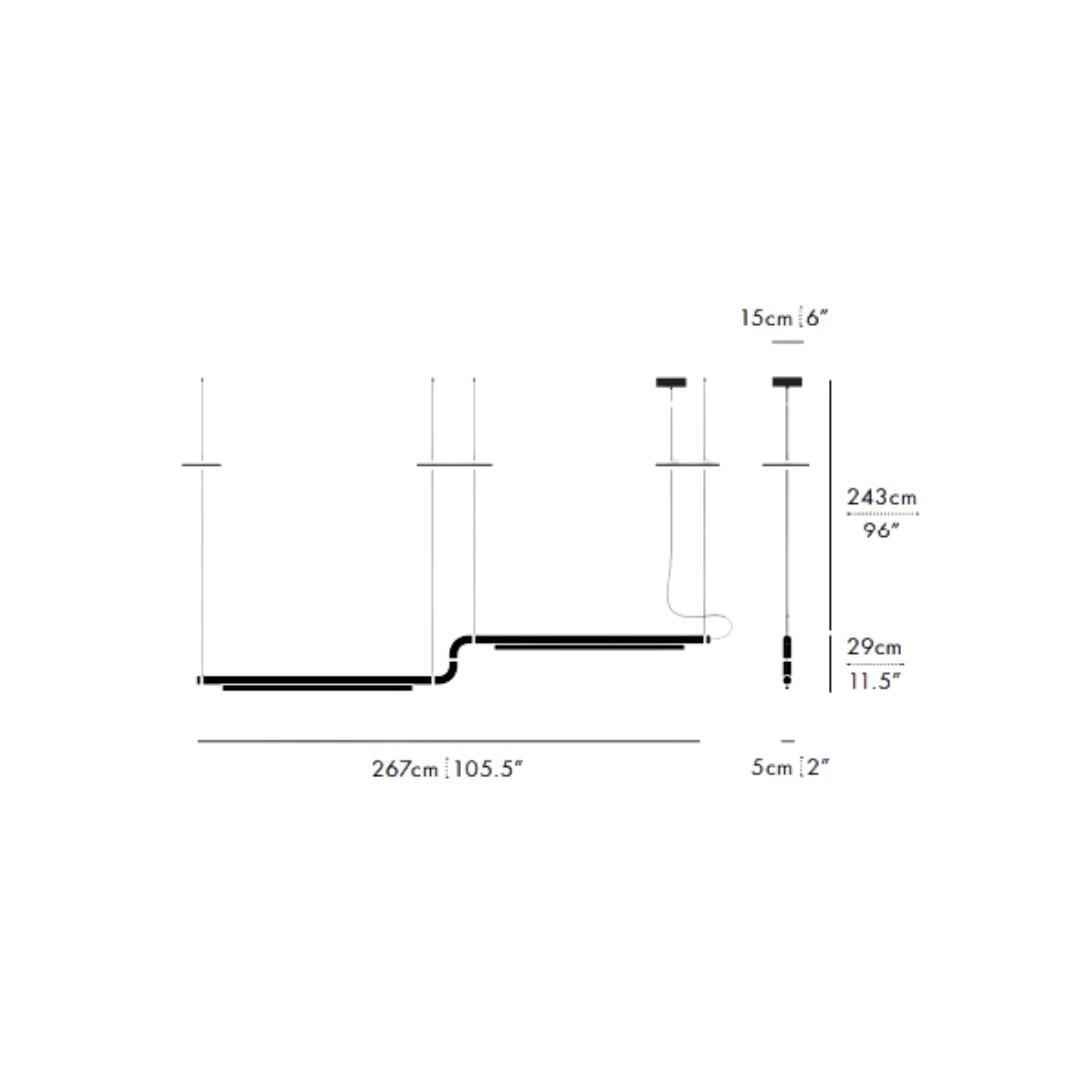 A-N-D - Pipeline CM3 Hanglamp