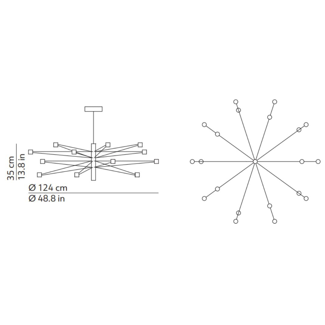 Kdln - Polar 2.0 Zwart Hanglamp