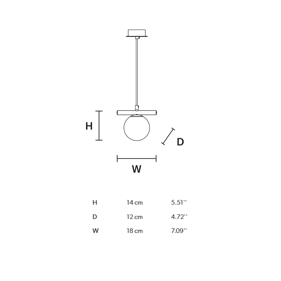 Masiero - Posy S1 Hanglamp