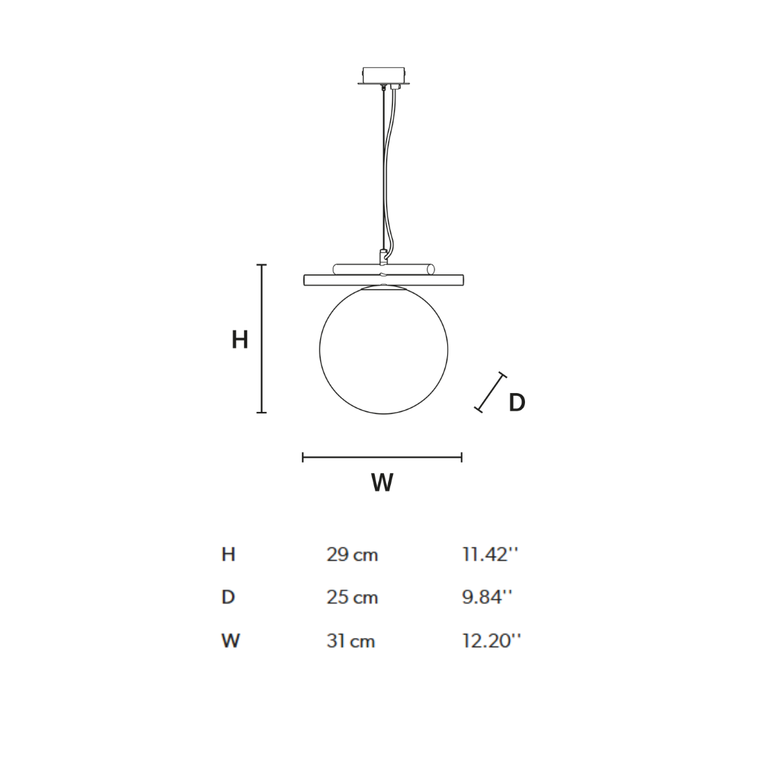 Masiero - Posy S1 Hanglamp