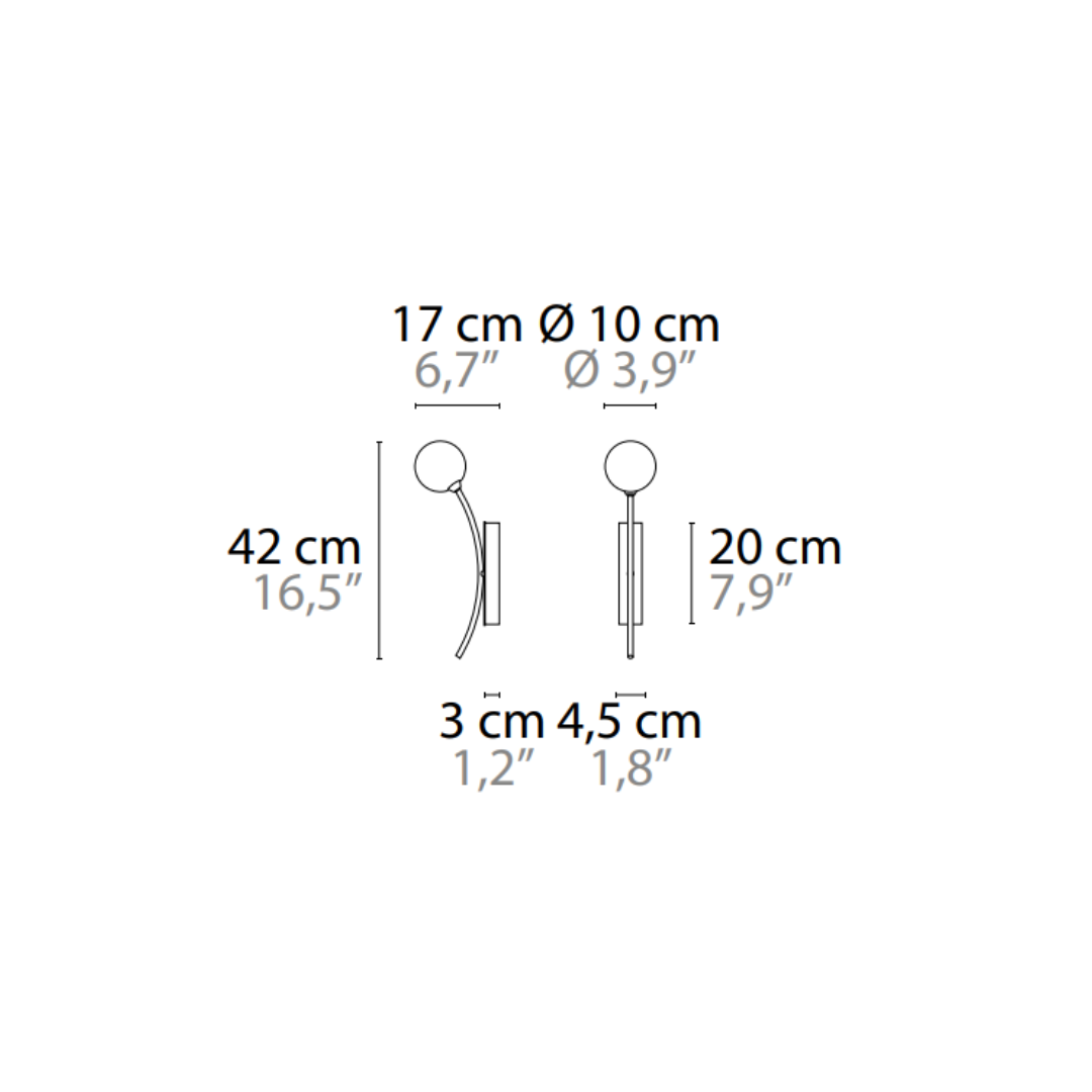 Ilfari - Penelope W1 Wandlamp