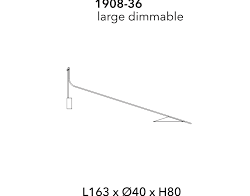 Penta - Glifo Dimbaar DALI Wandlamp Zwart - KOOT