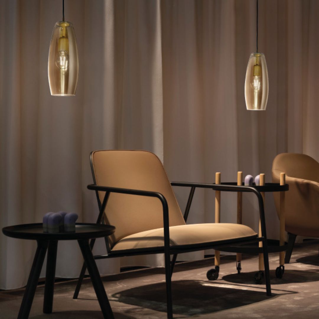 De Majo - Peroni S14 Satijn Glas Hanglamp