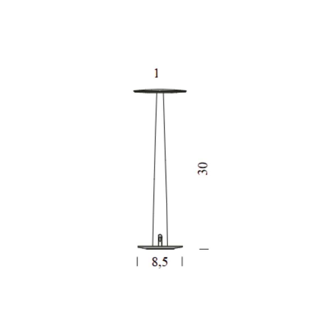 Nemo - Portofino Standaard voet Tafellamp
