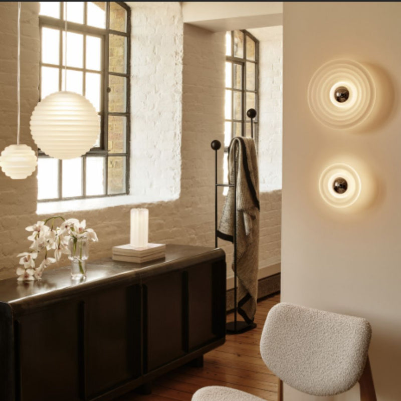 Tom Dixon - Press Frosted Wit Hanglamp