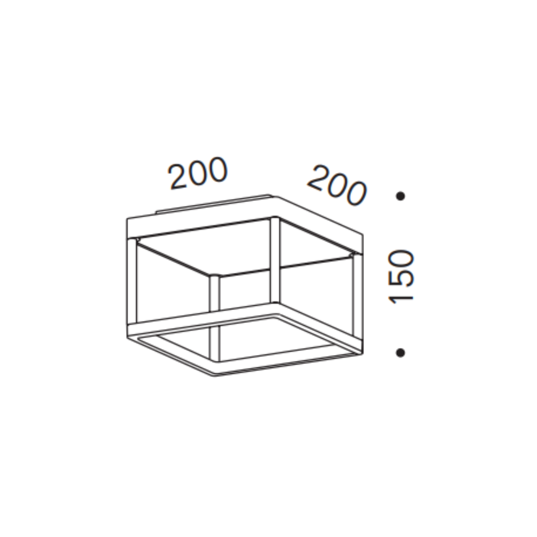 Serien - REFLEX Ceiling S 150 plafondlamp
