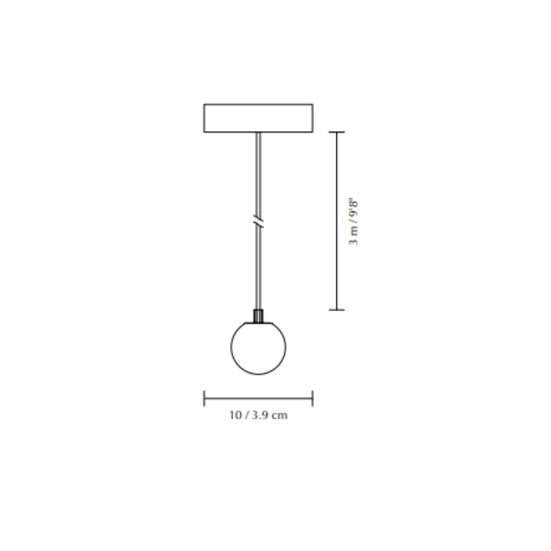 Umage - Rosette Mini Enkel Hanglamp