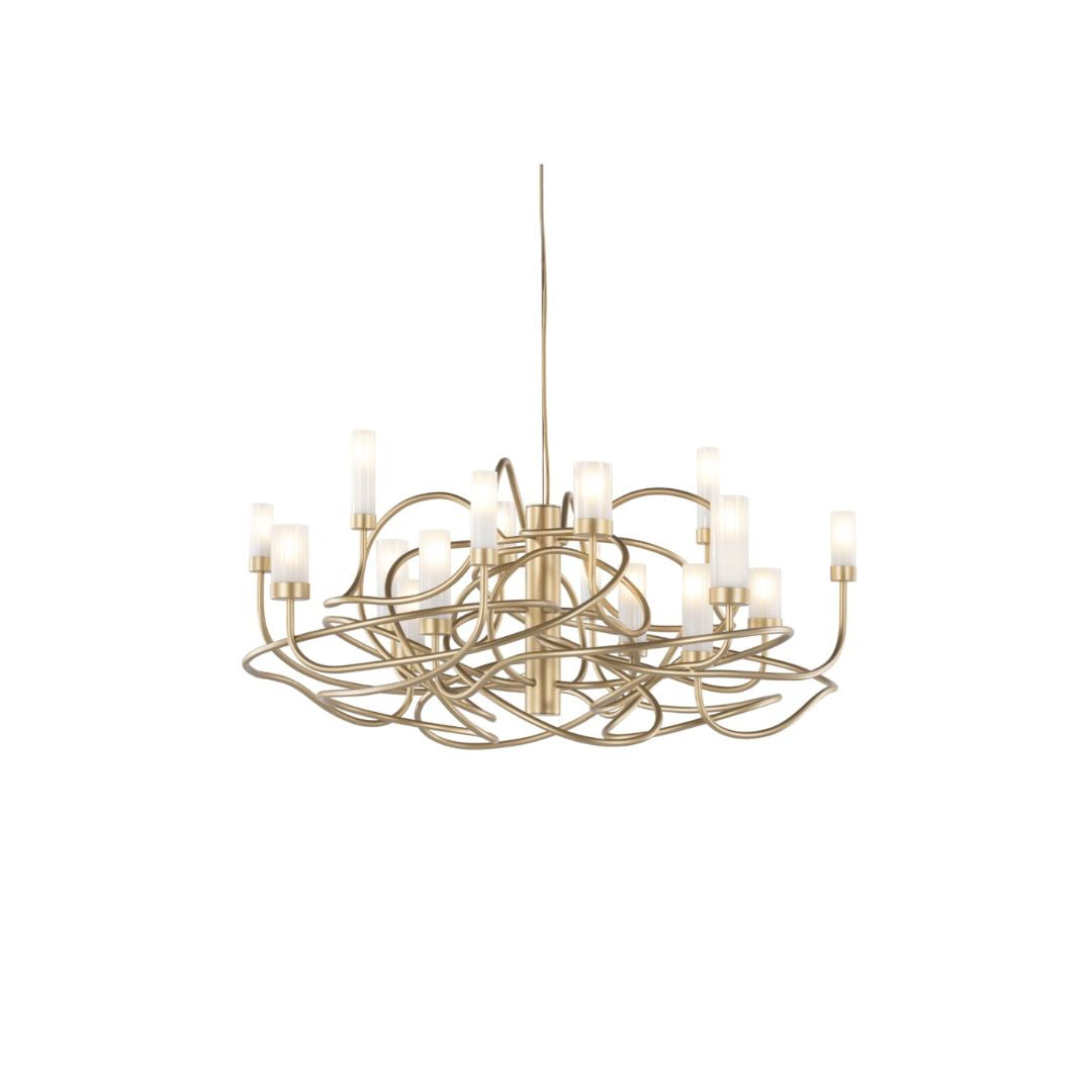 Brand van egmond - Salsa ø100 Kroonluchter Rond Hanglamp