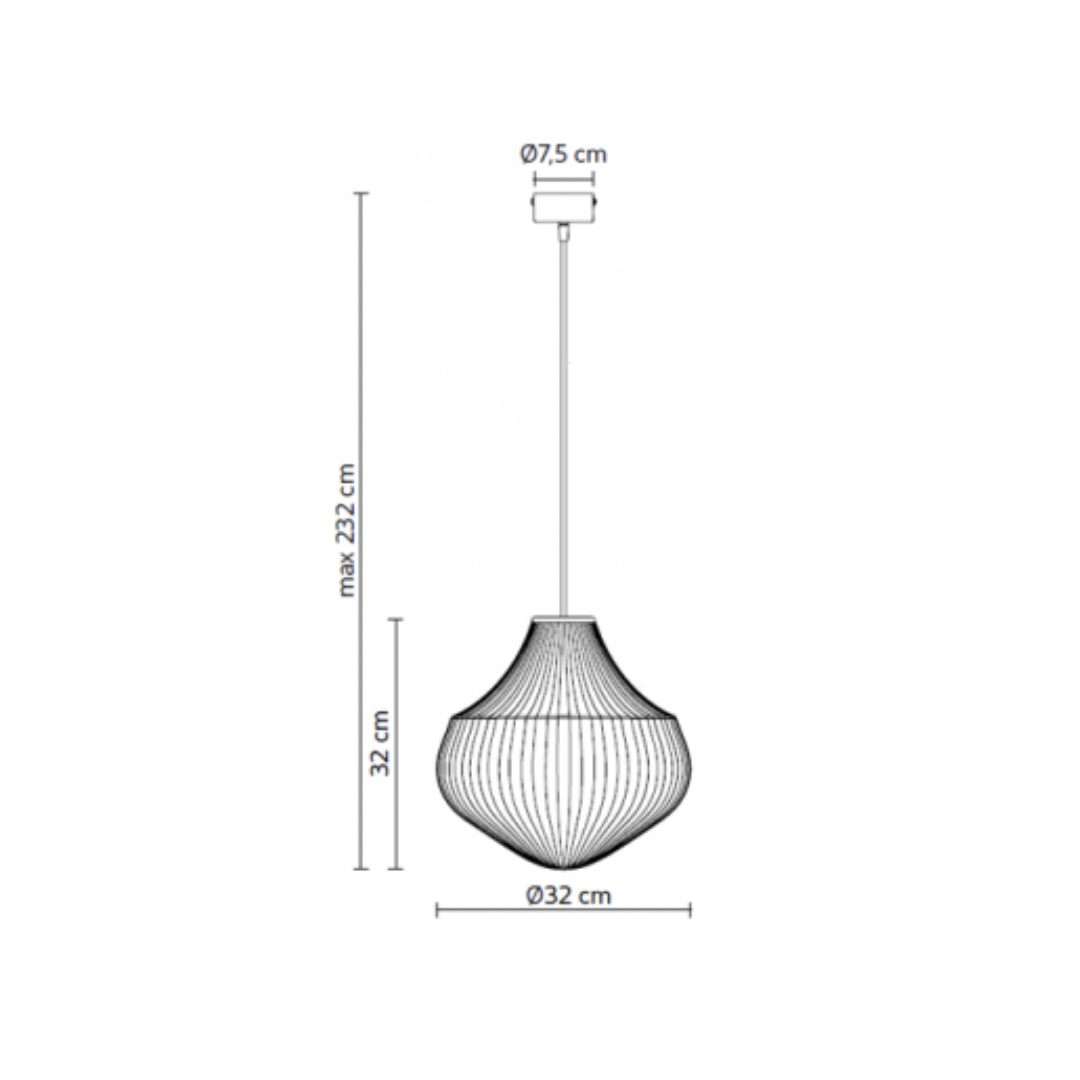 Karman - Circus hanglamp Mat Zwart