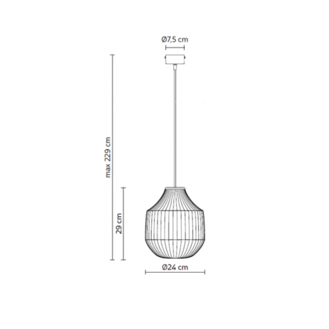 Karman - Circus hanglamp Mat Zwart