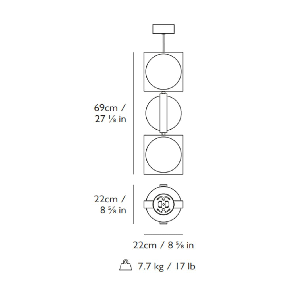 Lee Broom - Solstice Trio Hanglamp