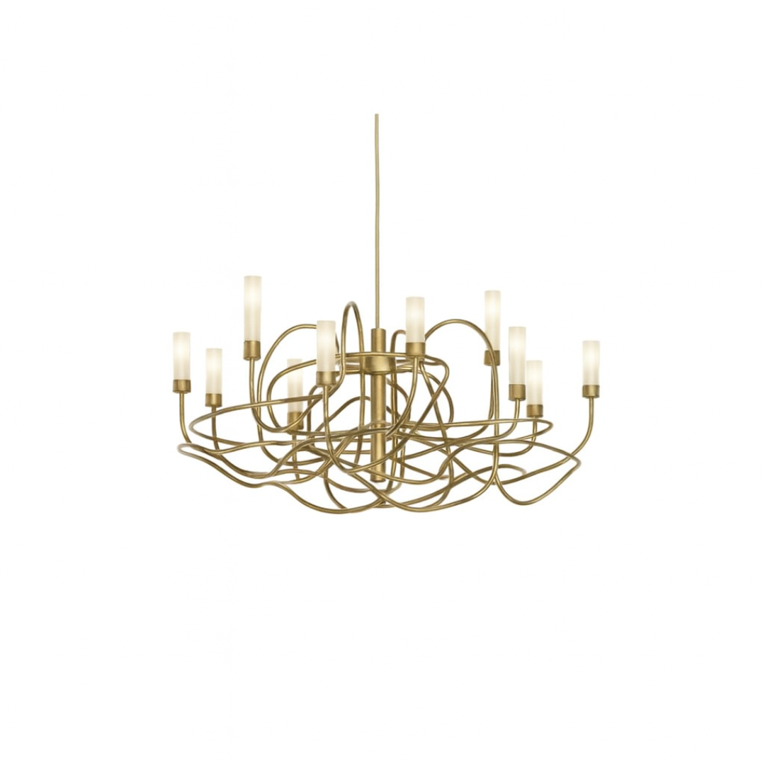 Brand van egmond - Salsa ø100 Kroonluchter Rond Hanglamp